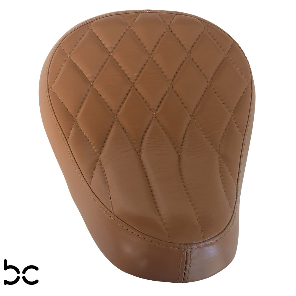 Solo Seat  Top Grain G.BRN Thick Leather    Extra Comfort  Thick Molded Padding 2.5mm HeavyFormed Steel