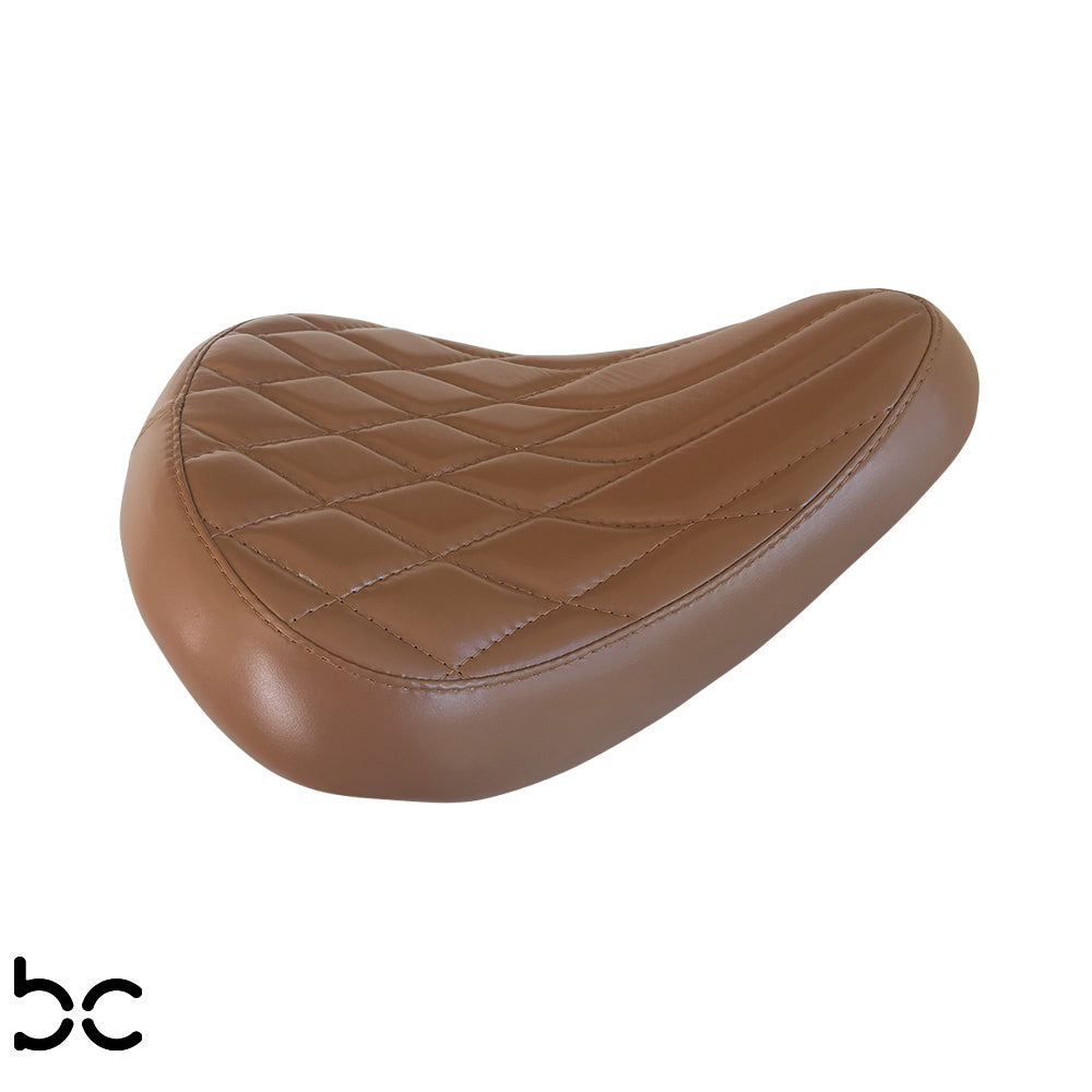 Solo Seat  Top Grain G.BRN Thick Leather    Extra Comfort  Thick Molded Padding 2.5mm HeavyFormed Steel