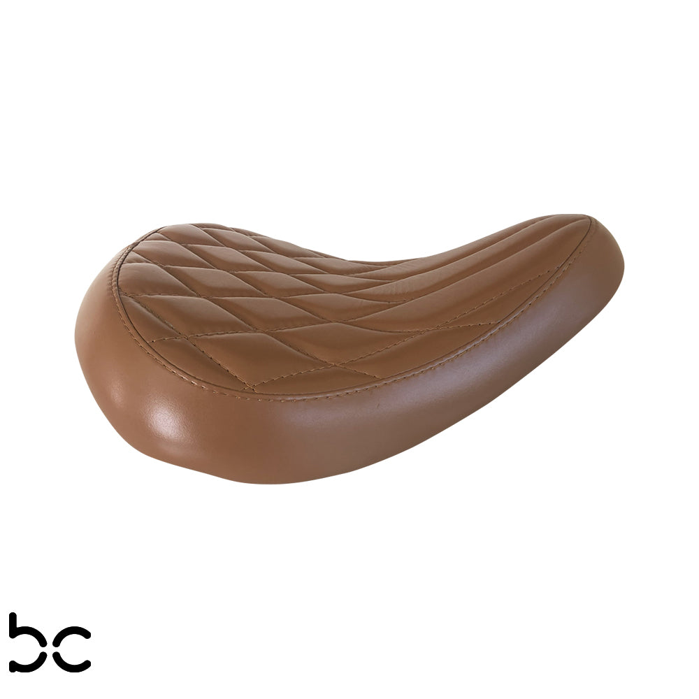 Solo Seat  Top Grain G.BRN Thick Leather    Extra Comfort  Thick Molded Padding 2.5mm HeavyFormed Steel