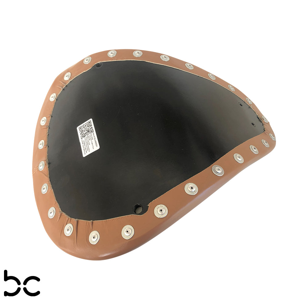 Solo Seat  Top Grain G.BRN Thick Leather    Extra Comfort  Thick Molded Padding 2.5mm HeavyFormed Steel