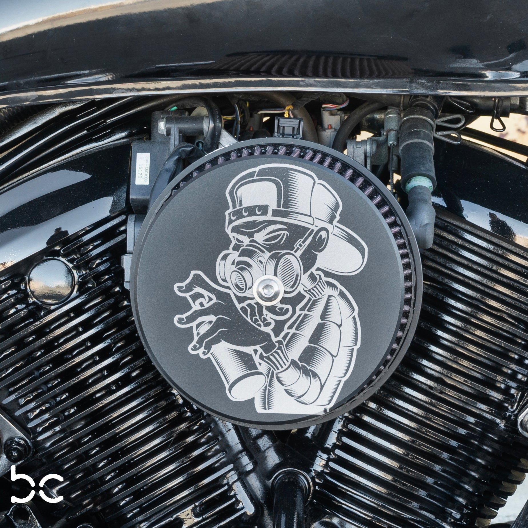 Kawasaki Vulcan vn900 to Harley Stage 1 Intake Air Cleaner