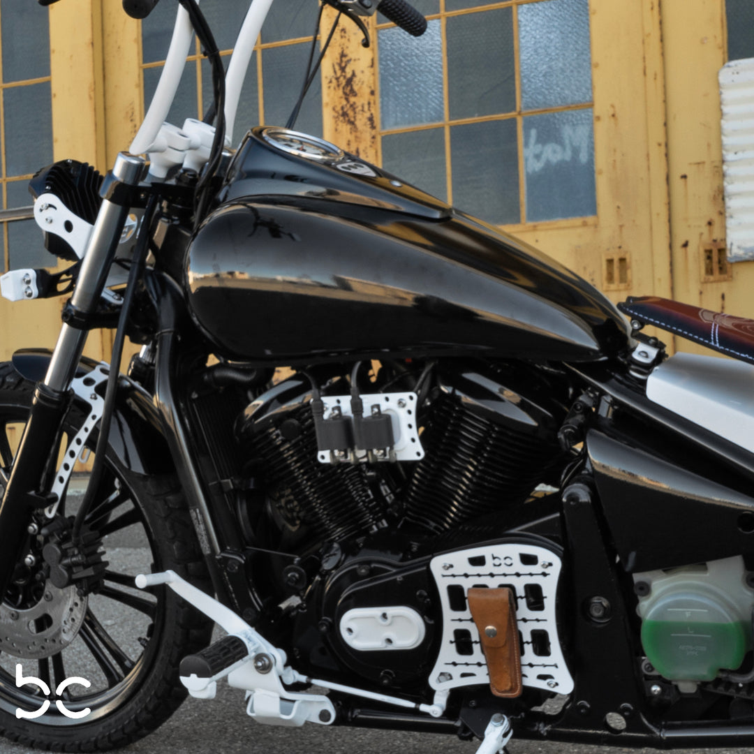 Kawasaki Vulcan vn900  SaddleBag Kit (HOLES SaddleBag + Left Bike Bracket + SaddleBag Bracket)