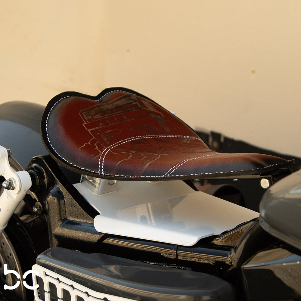 Kawasaki Vulcan vn1500 Rear (STEEL) Fender Combo Kit (Rear Fender + Strut Bracket  + Left Bike Bracket  + Fender Bracket + WIDE HEXAGON)