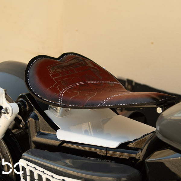 Kawasaki Vulcan VN1500 Leather Bobber SOLO Seat Conversion Kit + 13” BLANK Seat