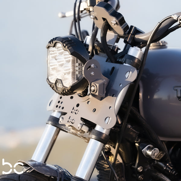 Triumph Bonneville T100 T120  Rear Turn Signal Brackets (Left & Right)