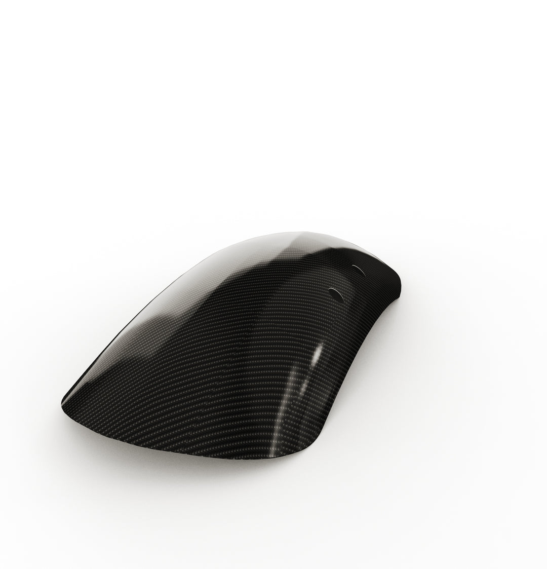 5.5" / 140mm 1-Piece Front Fender Bobber Chopper Motorcycle  (CARBON FIBER)