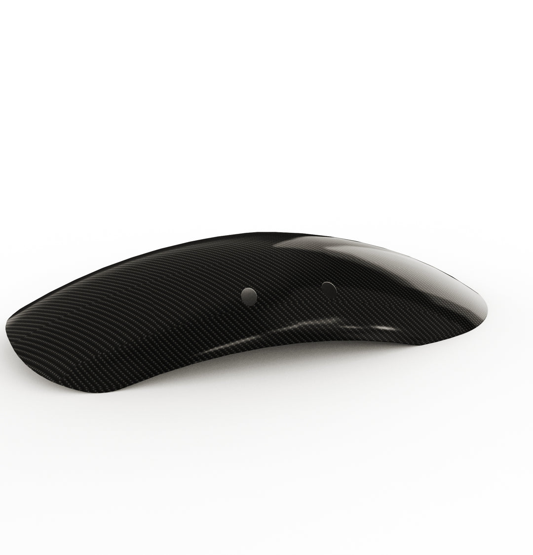 5.5" / 140mm 1-Piece Front Fender Bobber Chopper Motorcycle  (CARBON FIBER)