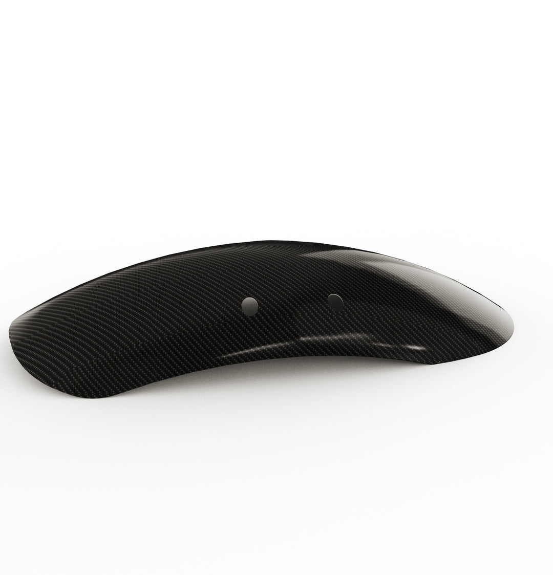 5.5" / 140mm 1-Piece Front Fender Bobber Chopper Motorcycle  (CARBON FIBER)