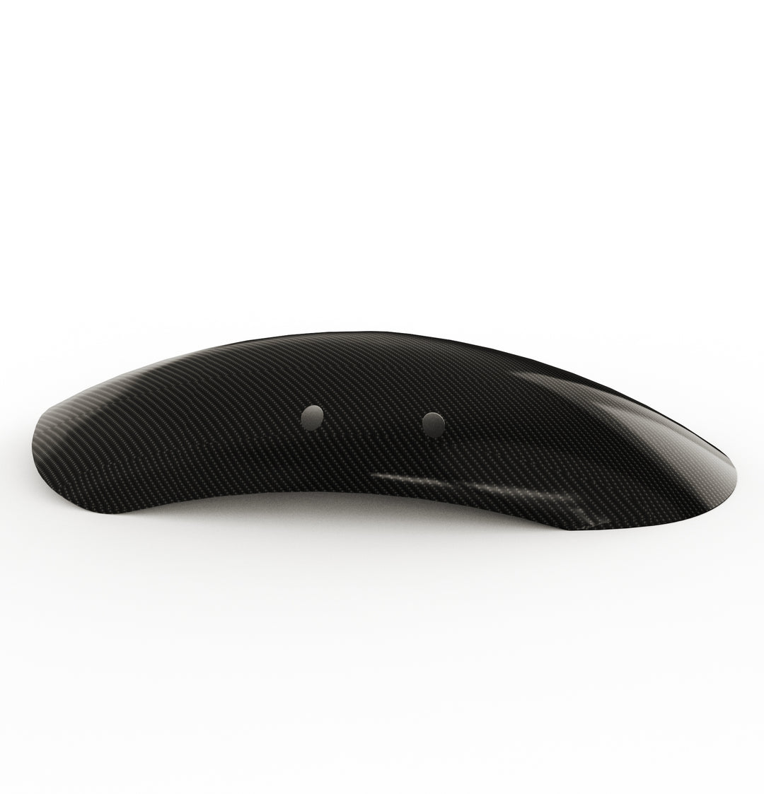 5.5" / 140mm 1-Piece Front Fender Bobber Chopper Motorcycle  (CARBON FIBER)
