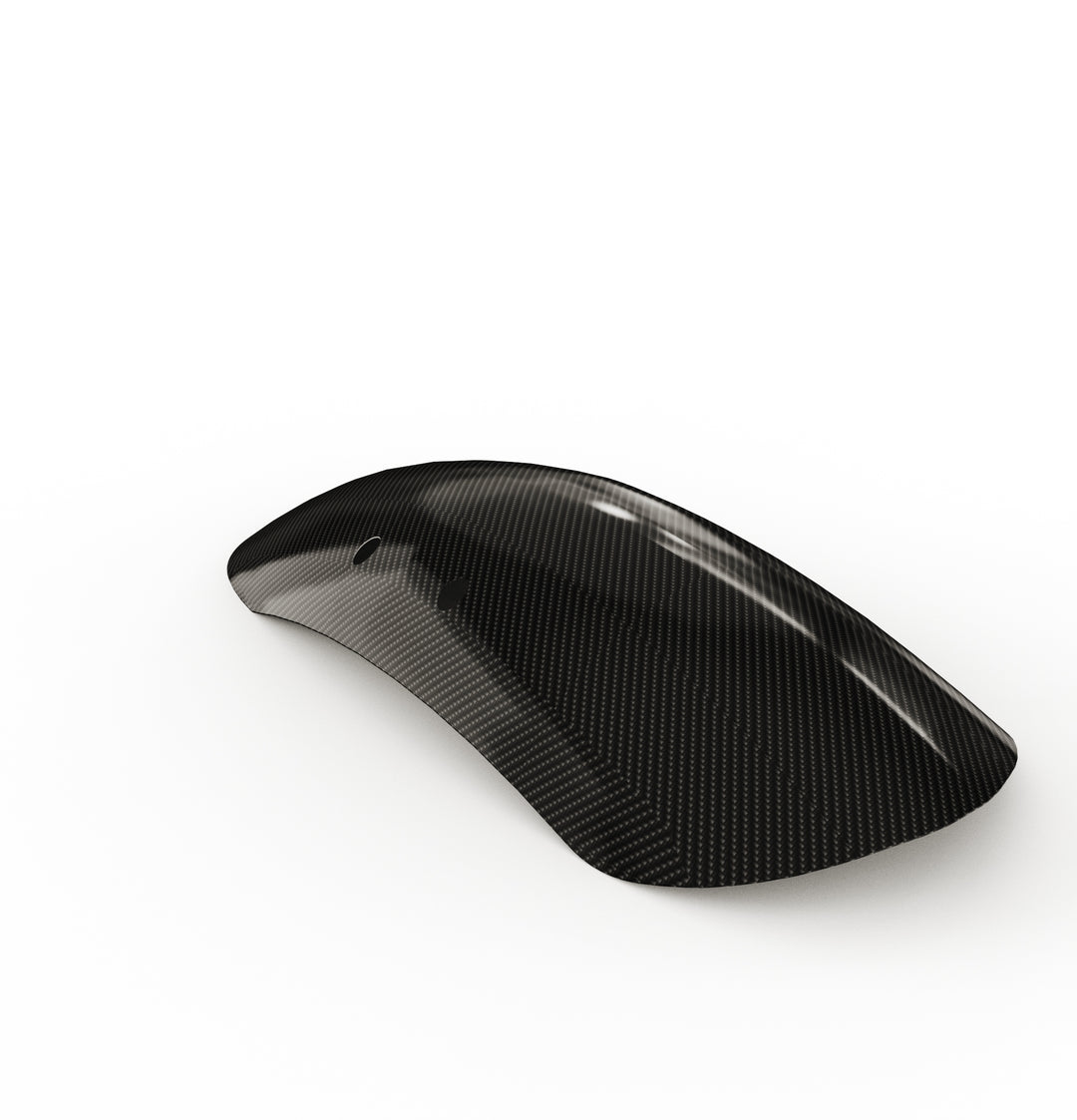5.5" / 140mm 1-Piece Front Fender Bobber Chopper Motorcycle  (CARBON FIBER)