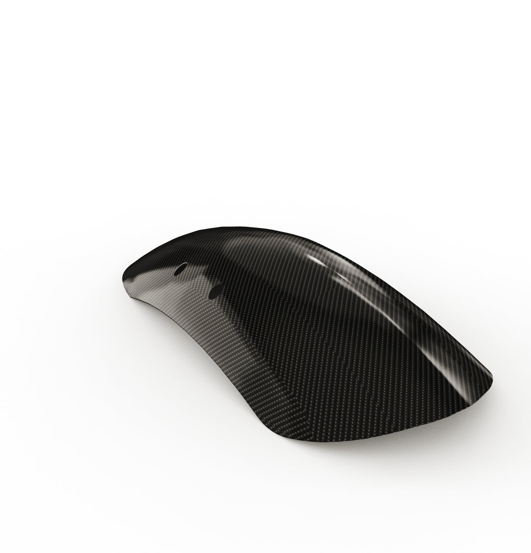 5.5" / 140mm 1-Piece Front Fender Bobber Chopper Motorcycle  (CARBON FIBER)