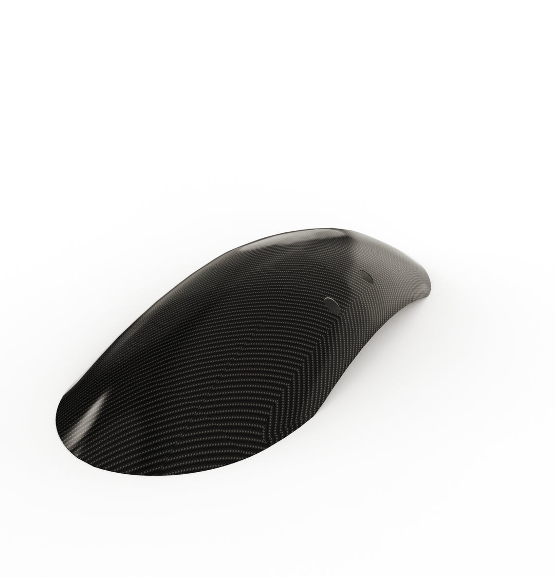 5.5" / 140mm 1-Piece Front Fender Bobber Chopper Motorcycle  (CARBON FIBER)