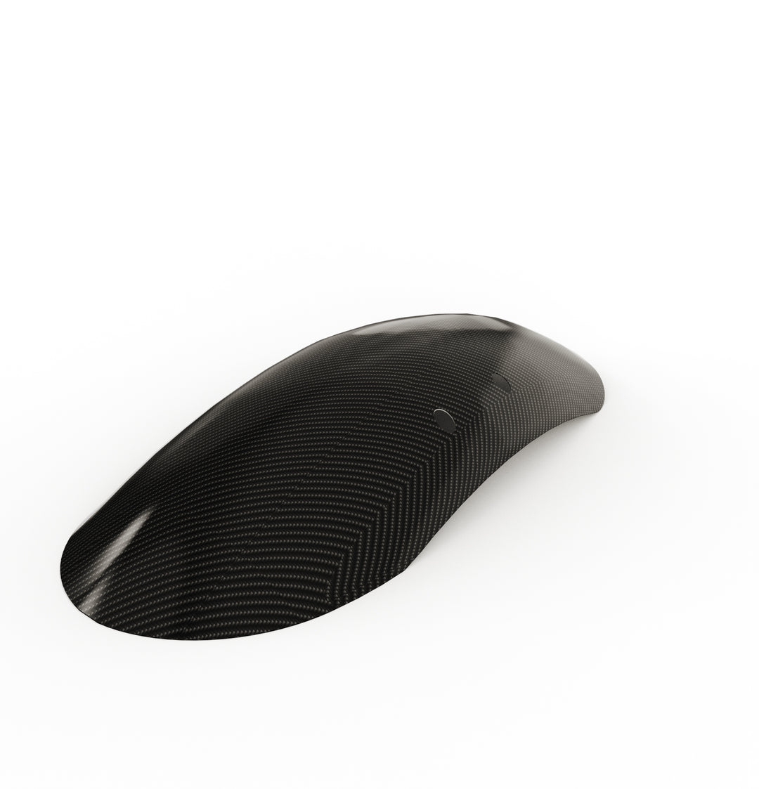 5.5" / 140mm 1-Piece Front Fender Bobber Chopper Motorcycle  (CARBON FIBER)
