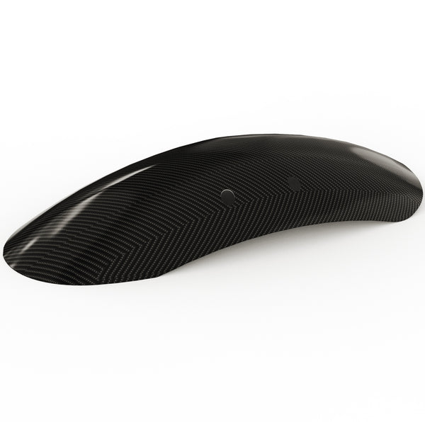 5.5" / 140mm 1-Piece Front Fender Bobber Chopper Motorcycle  (CARBON FIBER)