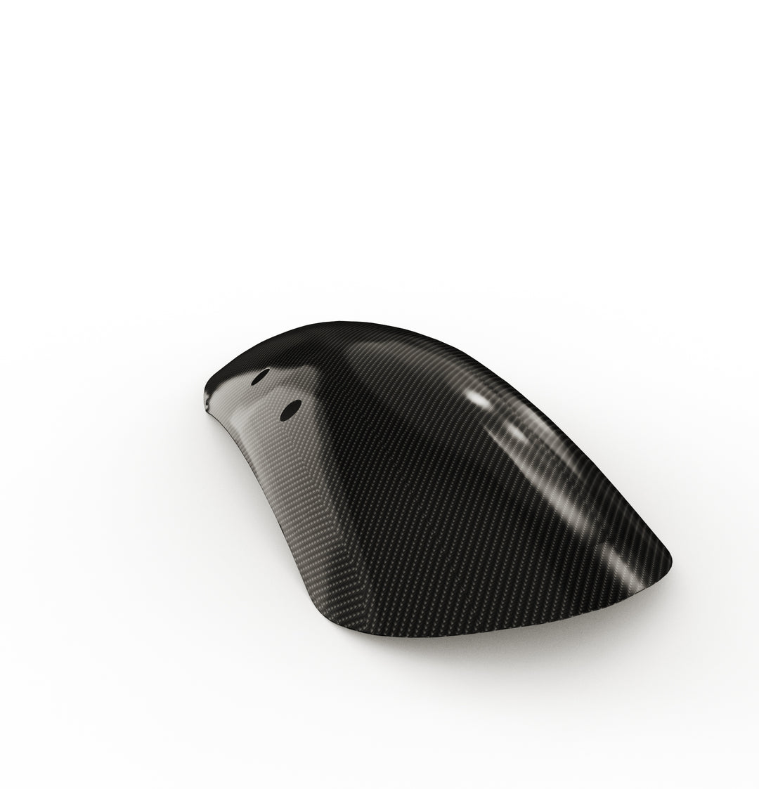 5.5" / 140mm 1-Piece Front Fender Bobber Chopper Motorcycle  (CARBON FIBER)