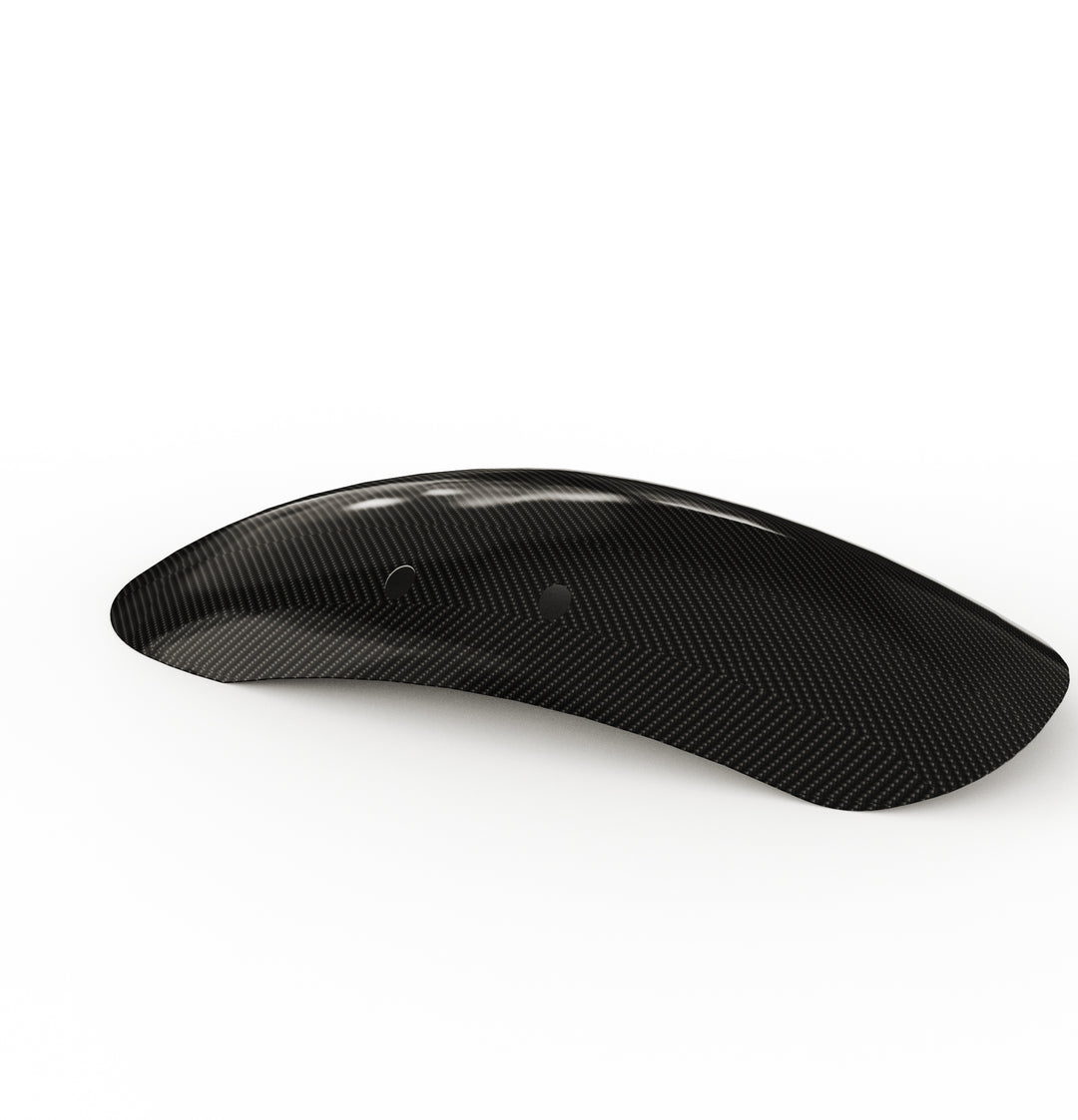 5.5" / 140mm 1-Piece Front Fender Bobber Chopper Motorcycle  (CARBON FIBER)