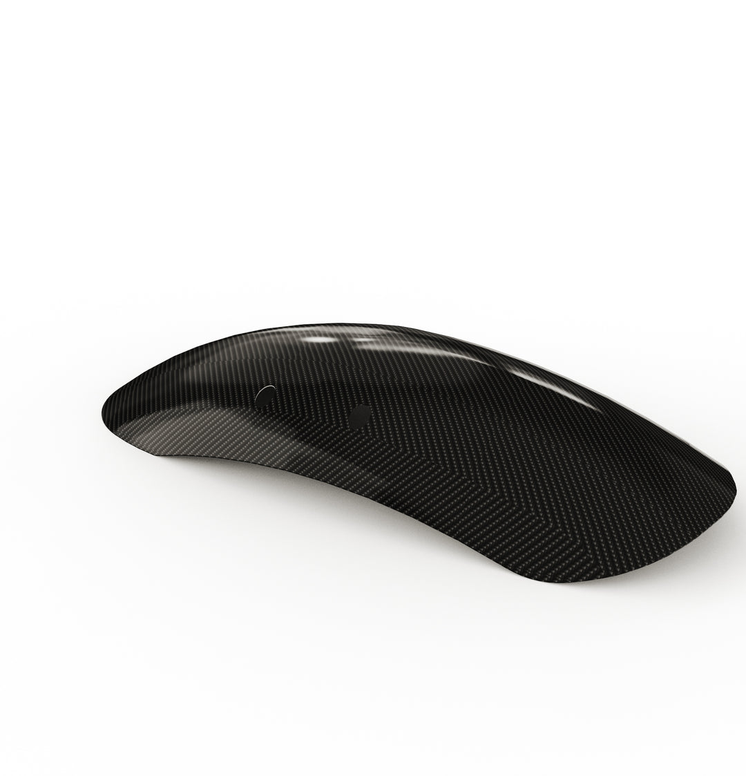 5.5" / 140mm 1-Piece Front Fender Bobber Chopper Motorcycle  (CARBON FIBER)