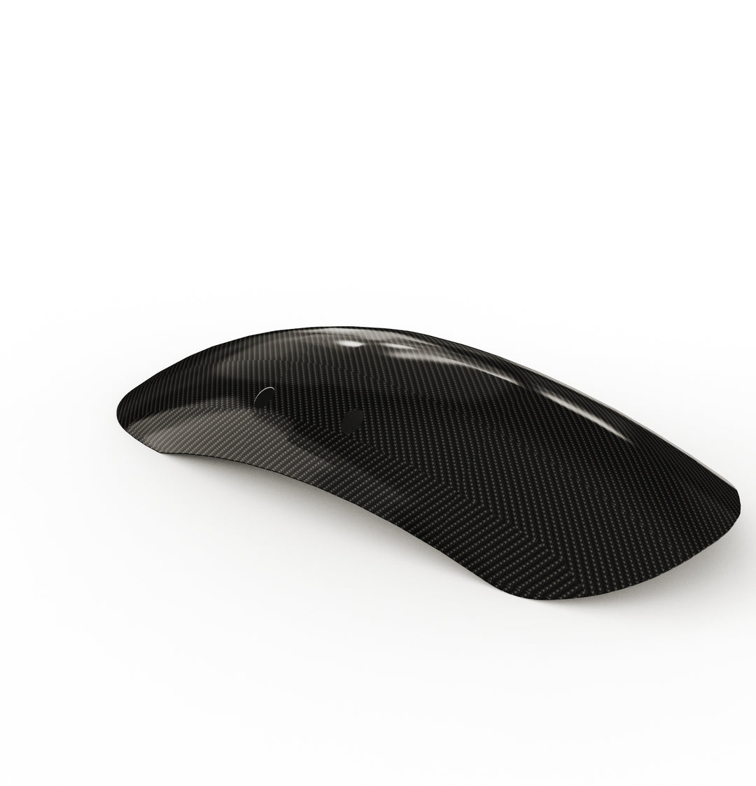 5.5" / 140mm 1-Piece Front Fender Bobber Chopper Motorcycle  (CARBON FIBER)
