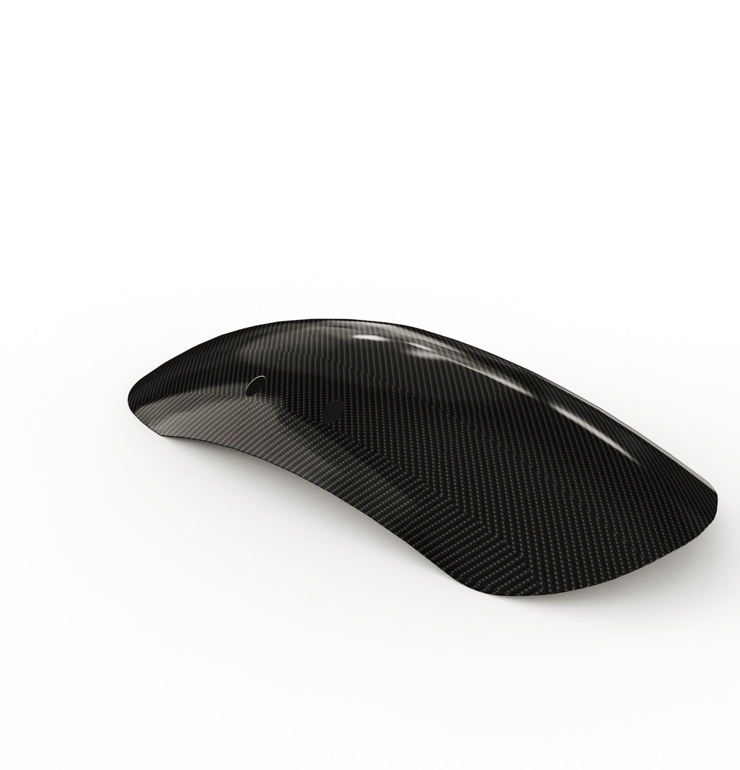5.5" / 140mm 1-Piece Front Fender Bobber Chopper Motorcycle  (CARBON FIBER)
