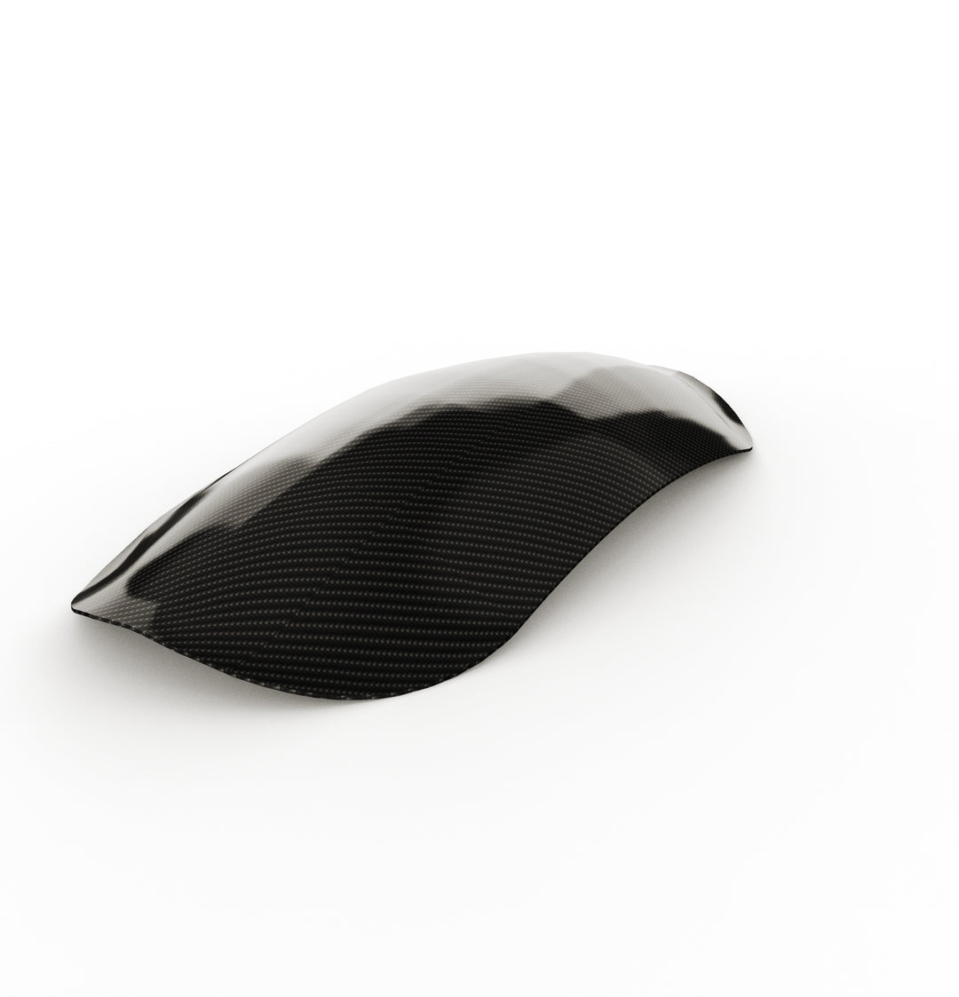 4.33" / 110mm 1-Piece Front Fender Bobber Chopper Motorcycle  (CARBON FIBER)