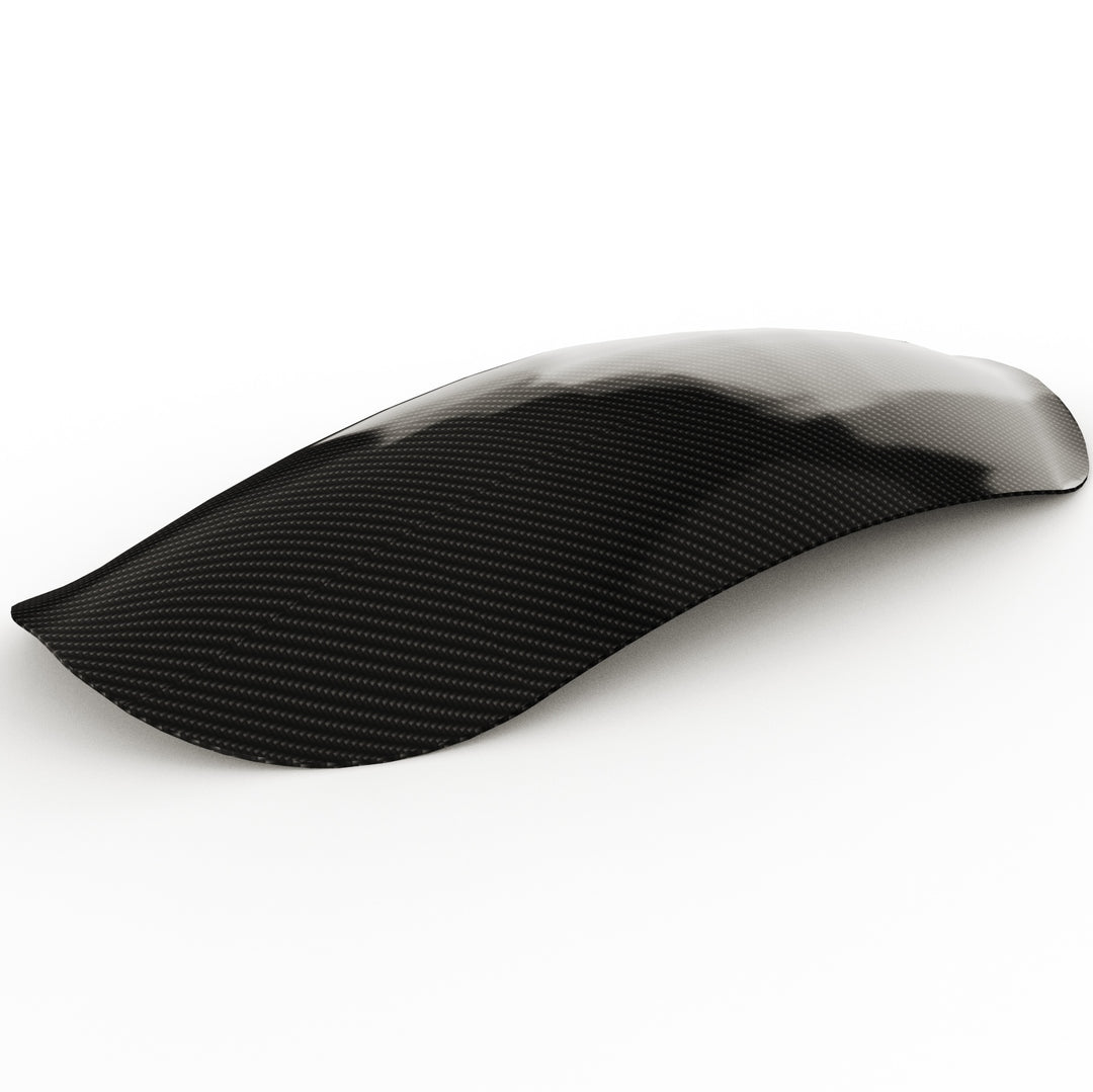 4.33" / 110mm 1-Piece Front Fender Bobber Chopper Motorcycle  (CARBON FIBER)