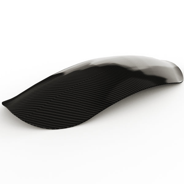 4.33" / 110mm 1-Piece Front Fender Bobber Chopper Motorcycle  (CARBON FIBER)