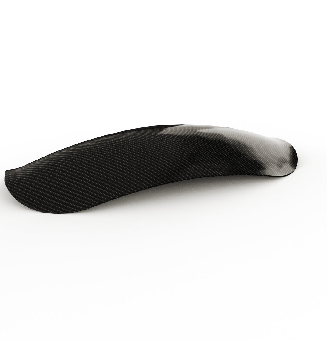 4.33" / 110mm 1-Piece Front Fender Bobber Chopper Motorcycle  (CARBON FIBER)