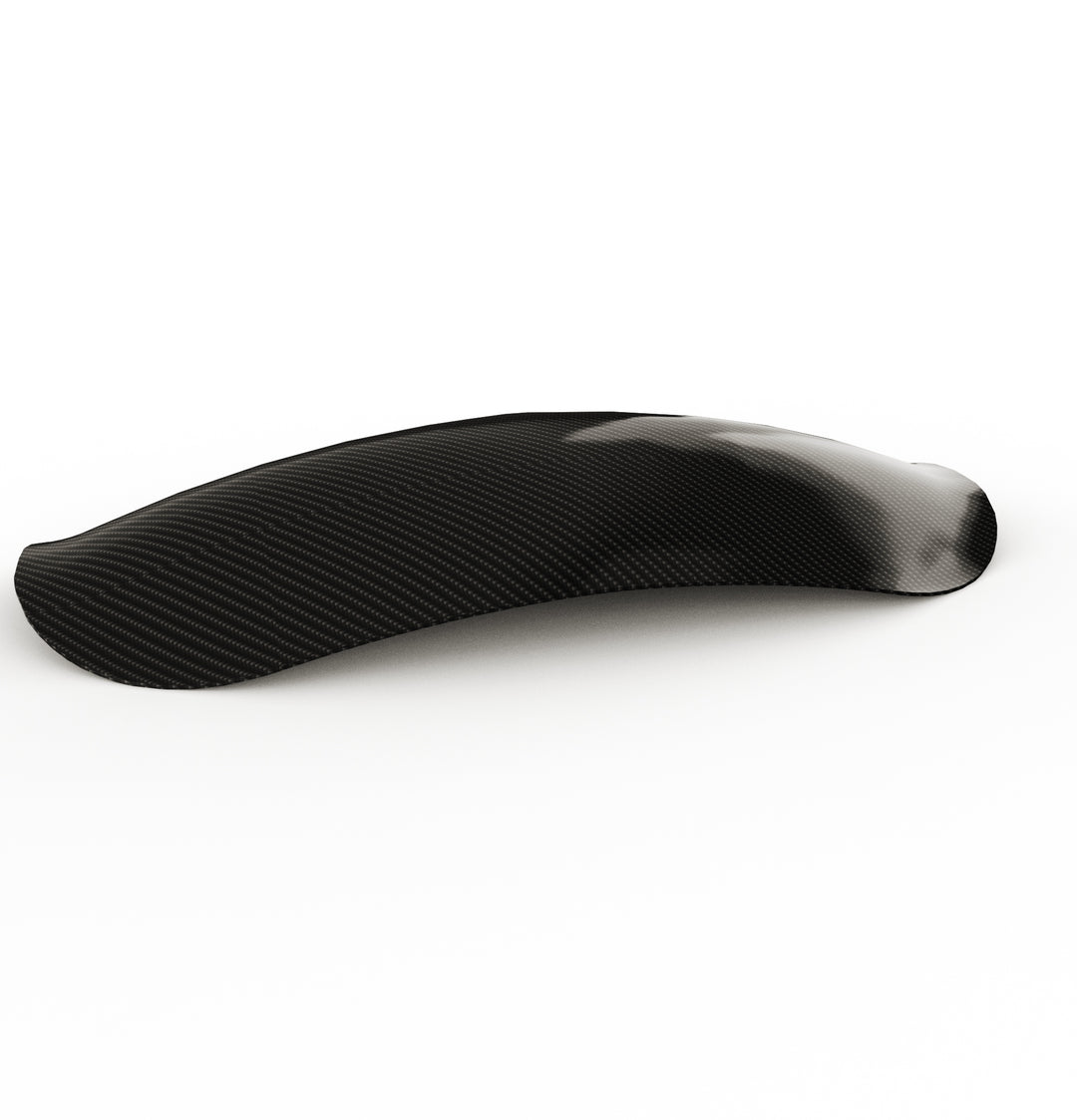 4.33" / 110mm 1-Piece Front Fender Bobber Chopper Motorcycle  (CARBON FIBER)