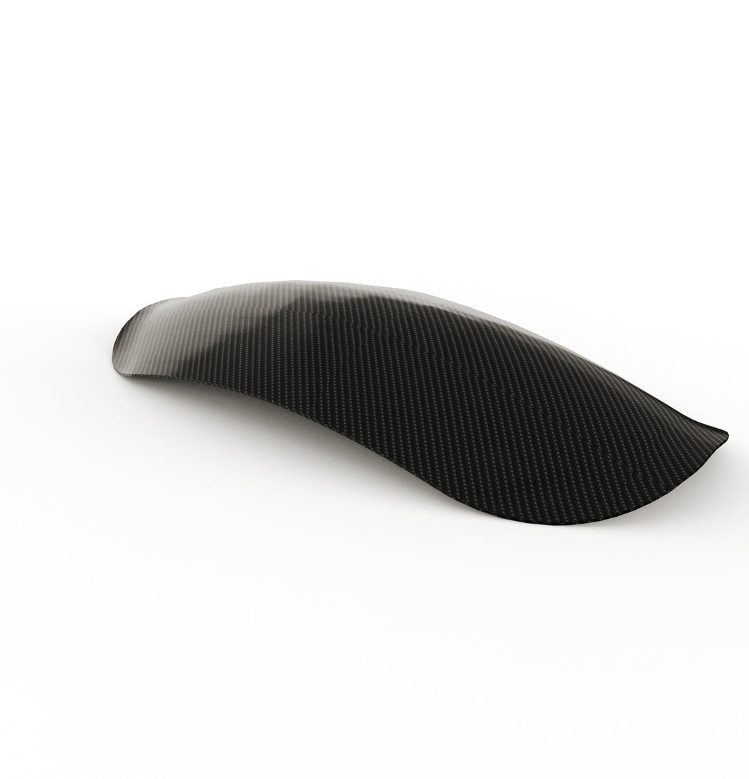 4.33" / 110mm 1-Piece Front Fender Bobber Chopper Motorcycle  (CARBON FIBER)