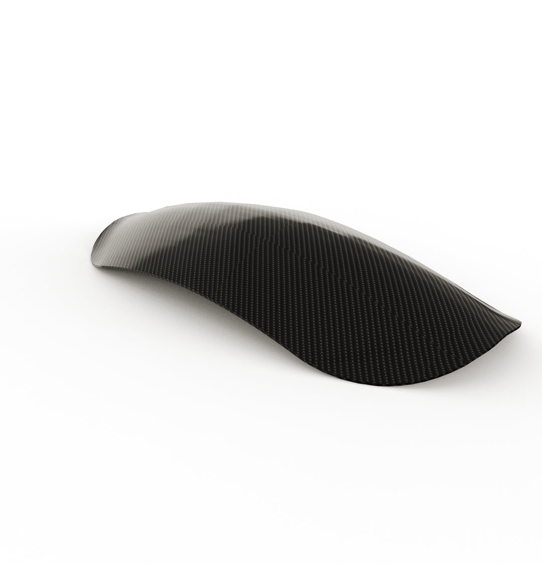 4.33" / 110mm 1-Piece Front Fender Bobber Chopper Motorcycle  (CARBON FIBER)