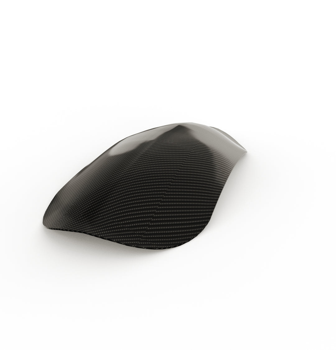 4.33" / 110mm 1-Piece Front Fender Bobber Chopper Motorcycle  (CARBON FIBER)