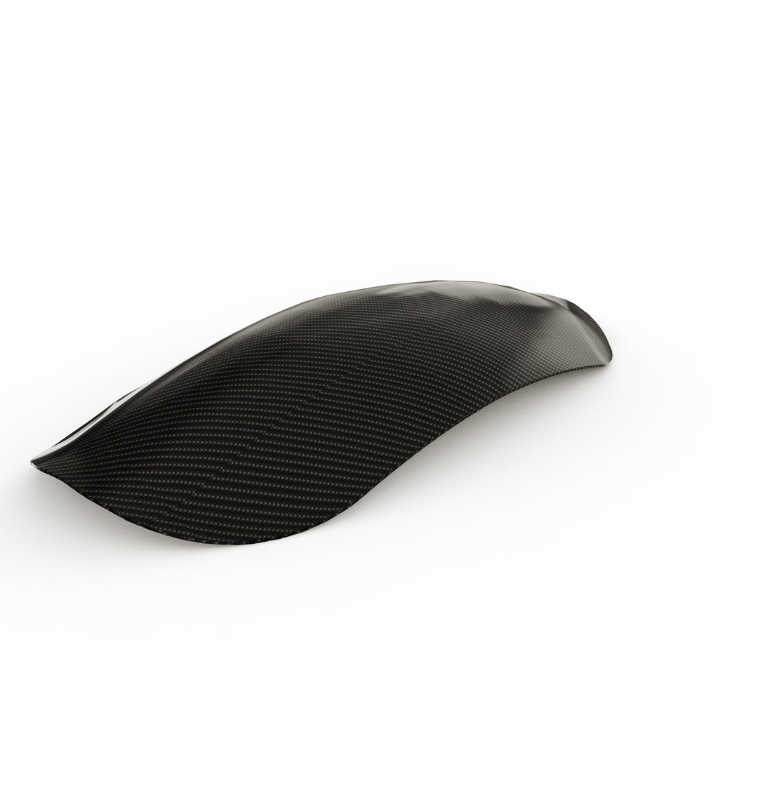 4.33" / 110mm 1-Piece Front Fender Bobber Chopper Motorcycle  (CARBON FIBER)