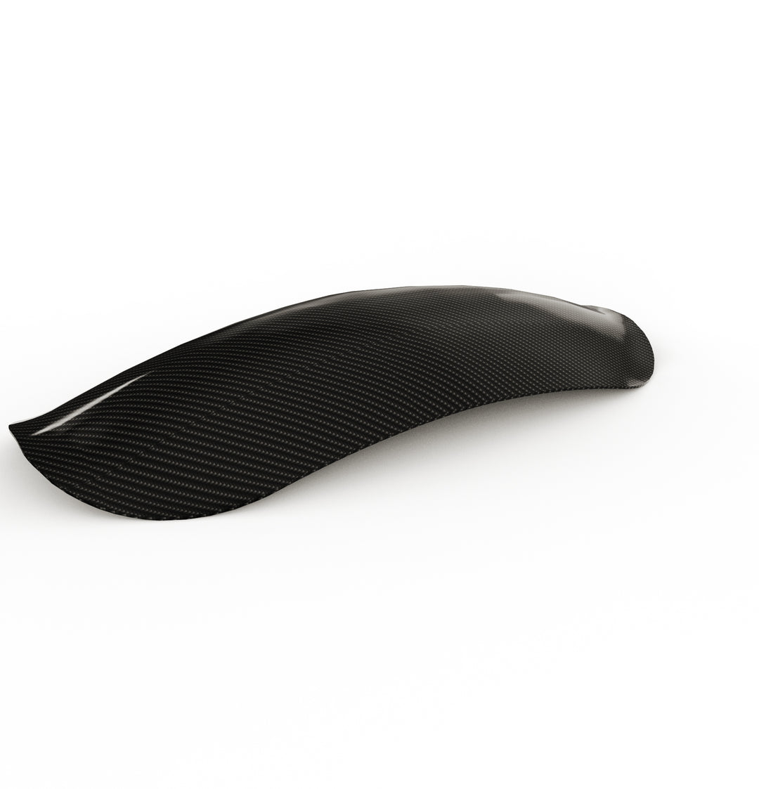 4.33" / 110mm 1-Piece Front Fender Bobber Chopper Motorcycle  (CARBON FIBER)