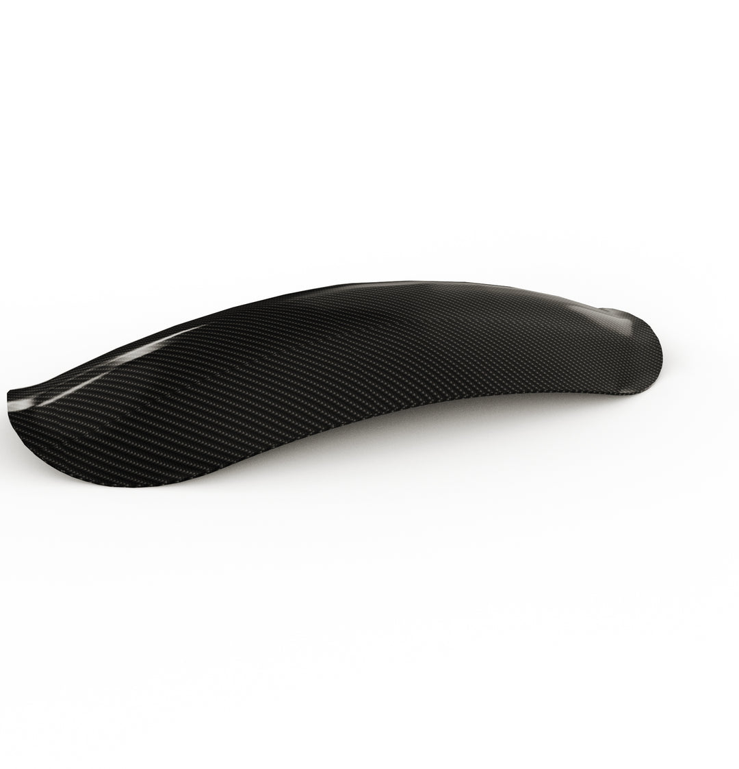 4.33" / 110mm 1-Piece Front Fender Bobber Chopper Motorcycle  (CARBON FIBER)