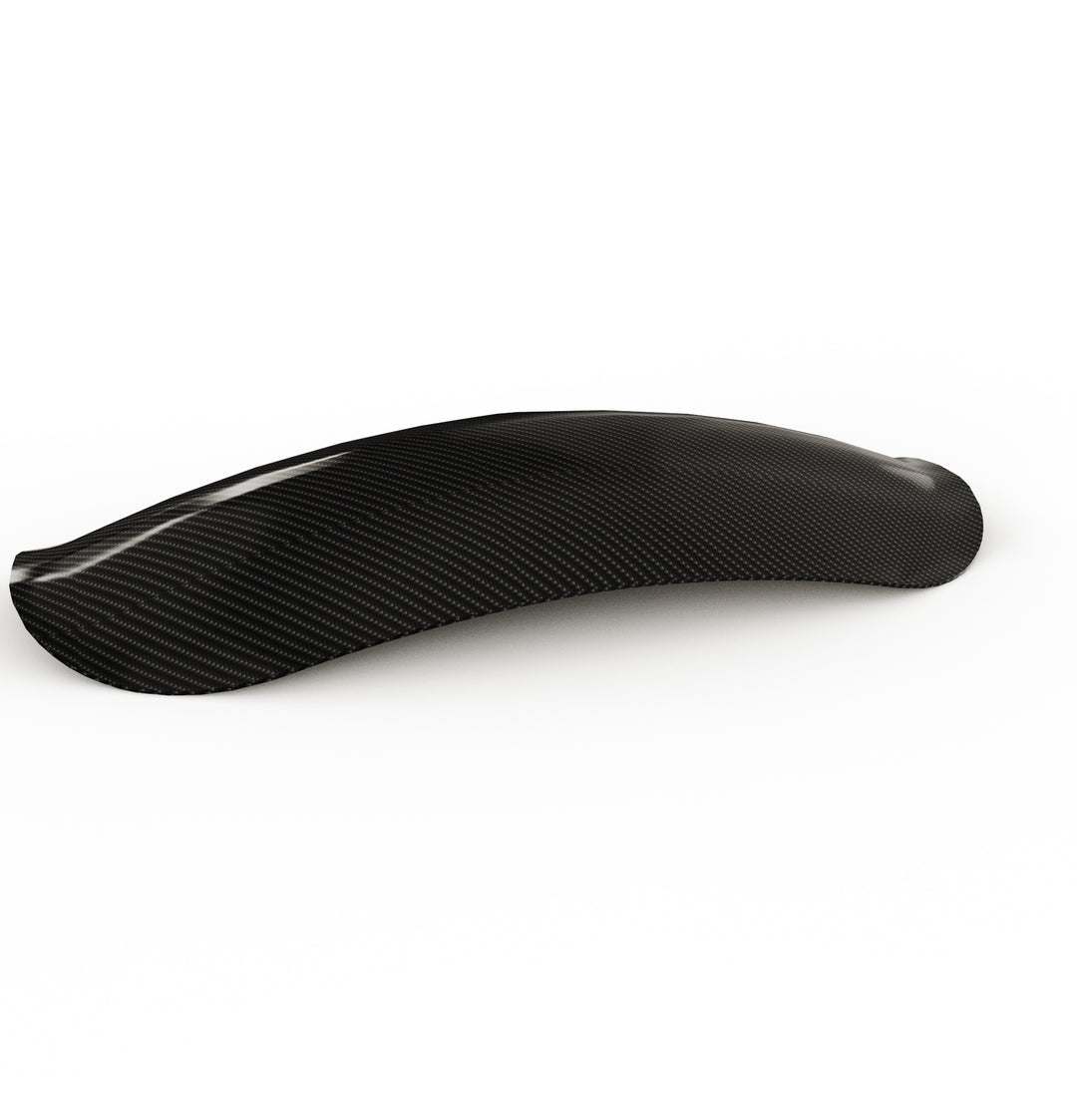 4.33" / 110mm 1-Piece Front Fender Bobber Chopper Motorcycle  (CARBON FIBER)