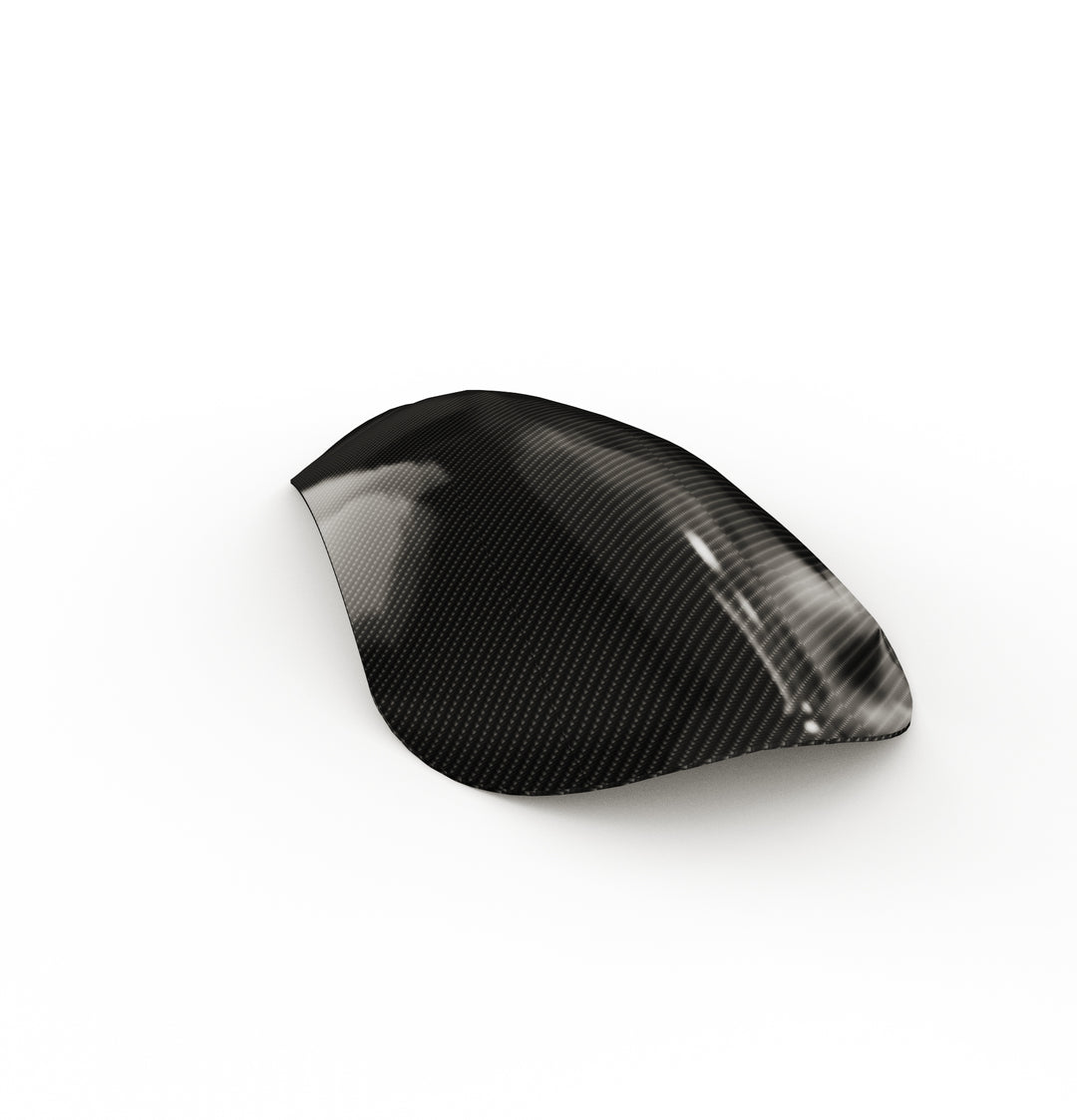 4.33" / 110mm 1-Piece Front Fender Bobber Chopper Motorcycle  (CARBON FIBER)
