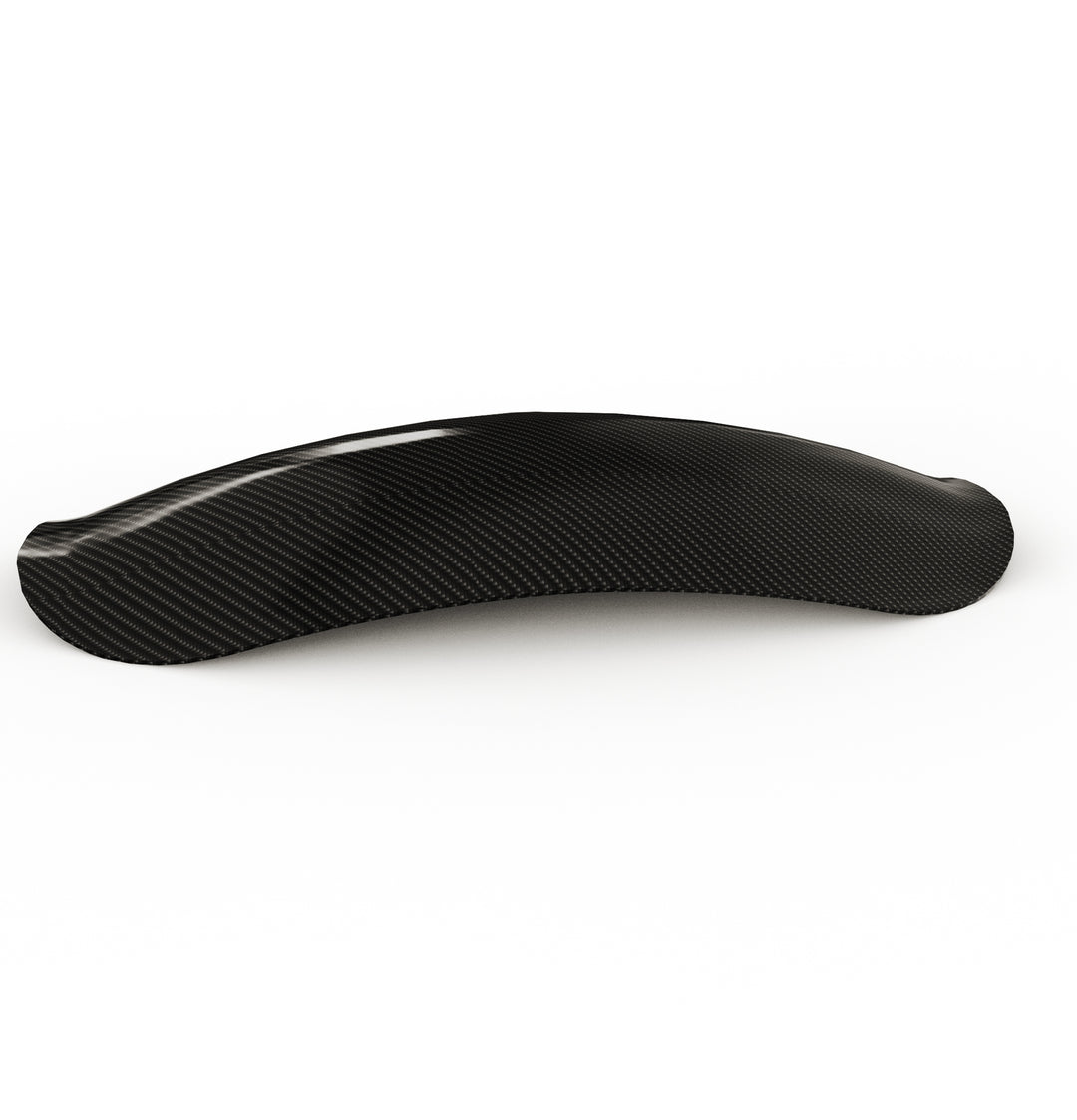 4.33" / 110mm 1-Piece Front Fender Bobber Chopper Motorcycle  (CARBON FIBER)