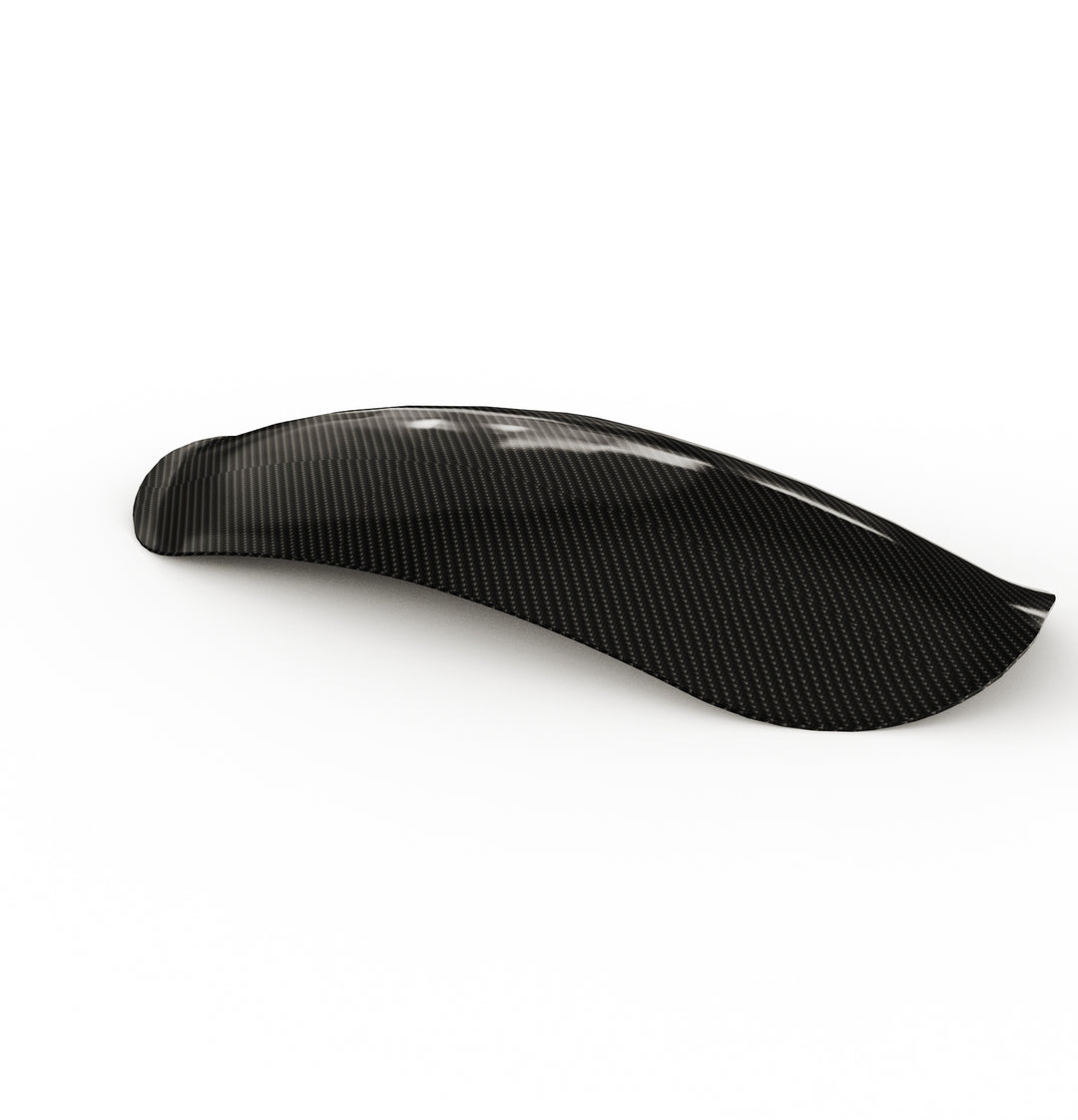 4.33" / 110mm 1-Piece Front Fender Bobber Chopper Motorcycle  (CARBON FIBER)