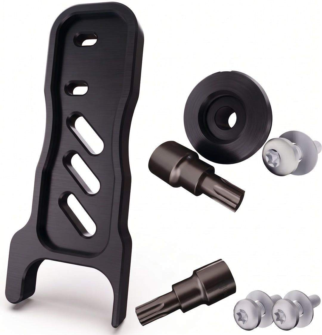 Toyota Tacoma Gen3 2016-2023 Deck Lid Anti-Theft Security ( TailGate Lock 2.0 + 1pc Stay Cable Lock + 2 Keys )