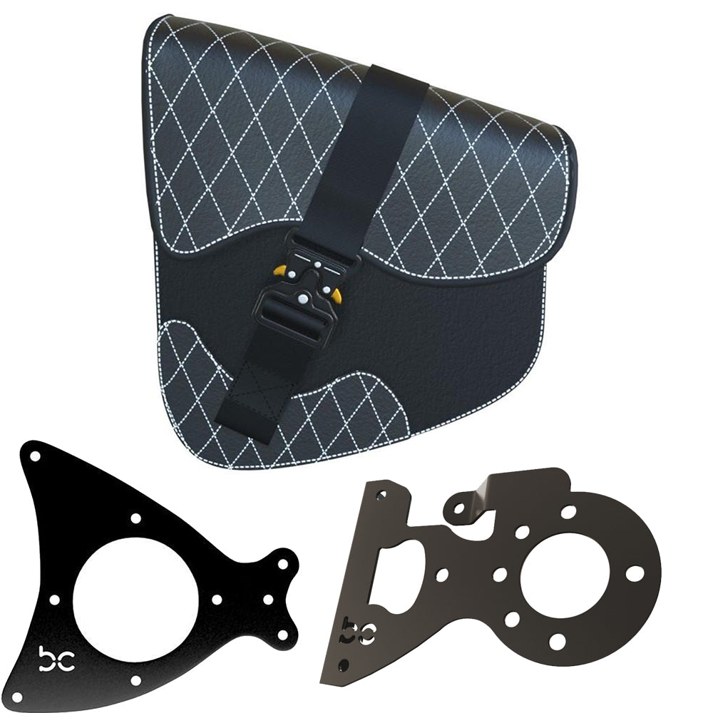 Honda Shadow Spirit VT750DC Chain SaddleBag Kit (SaddleBag + Left