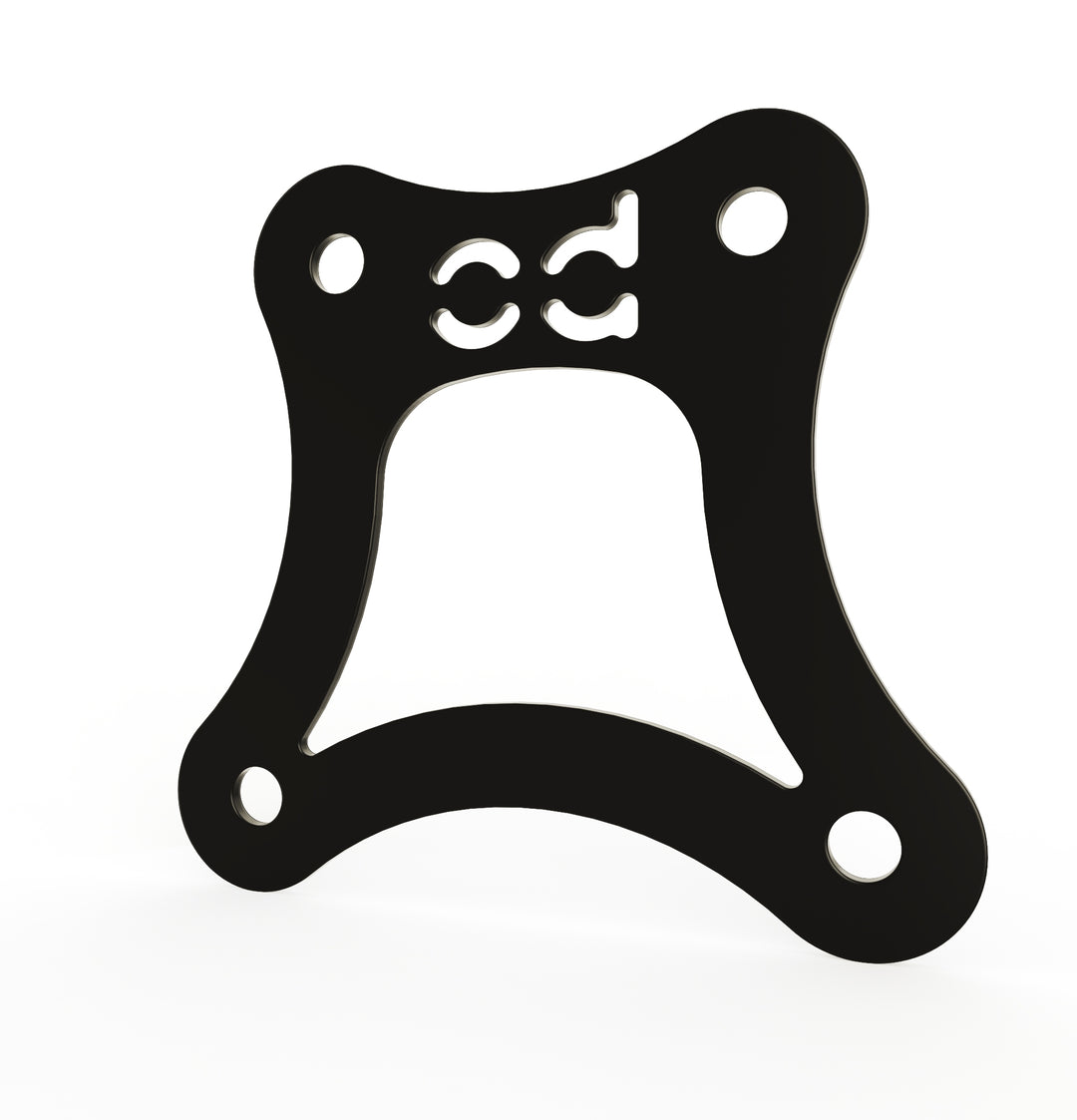 Honda VTX1300 Rectifier Mounting relocation lowering Bracket