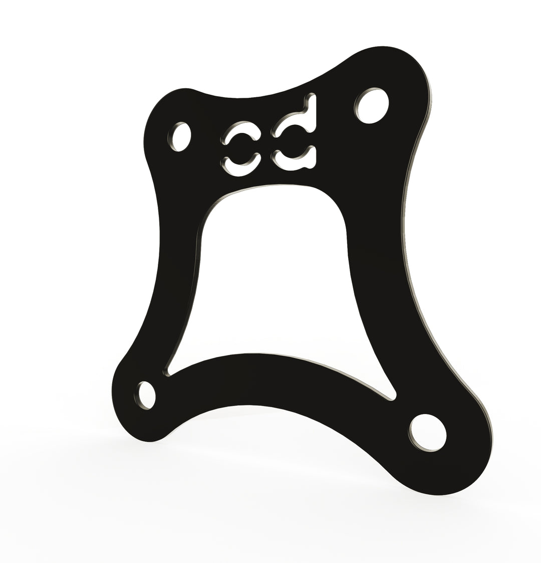 Honda VTX1300 Rectifier Mounting relocation lowering Bracket