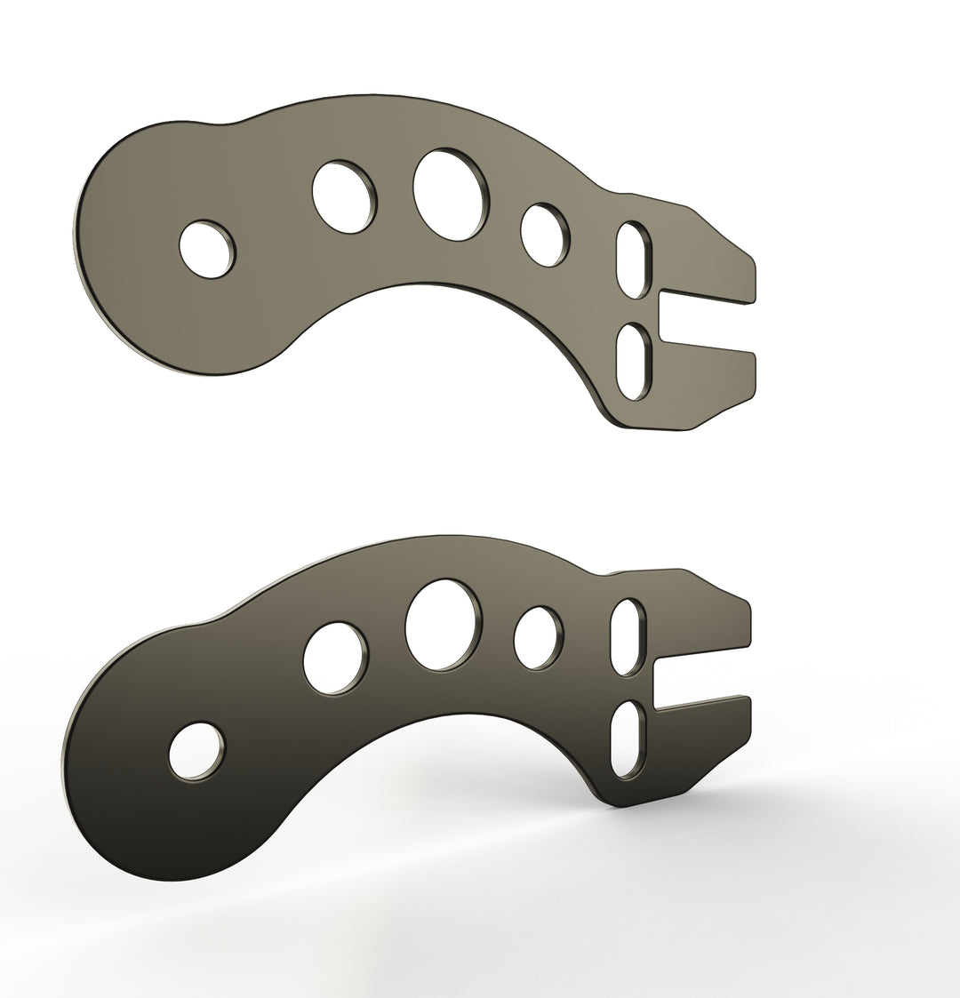 Honda VTX1300 Rear Turn Signal Brackets + (SINGLE) BILLET Turn Signals LED (2PC)