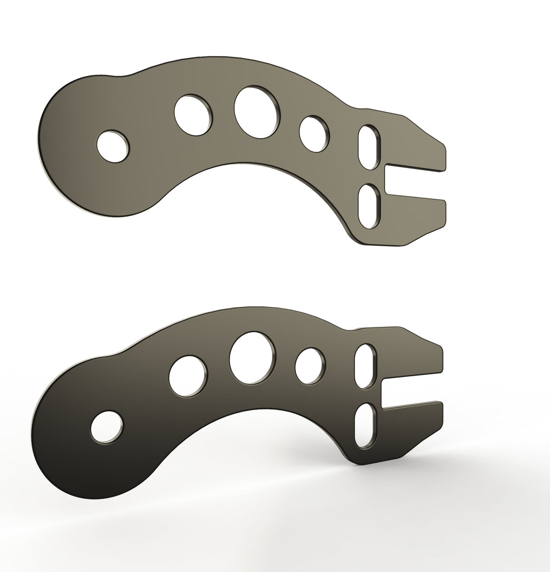 Honda VTX1300 Rear Turn Signal Brackets + (SINGLE) BILLET Turn Signals LED (2PC)