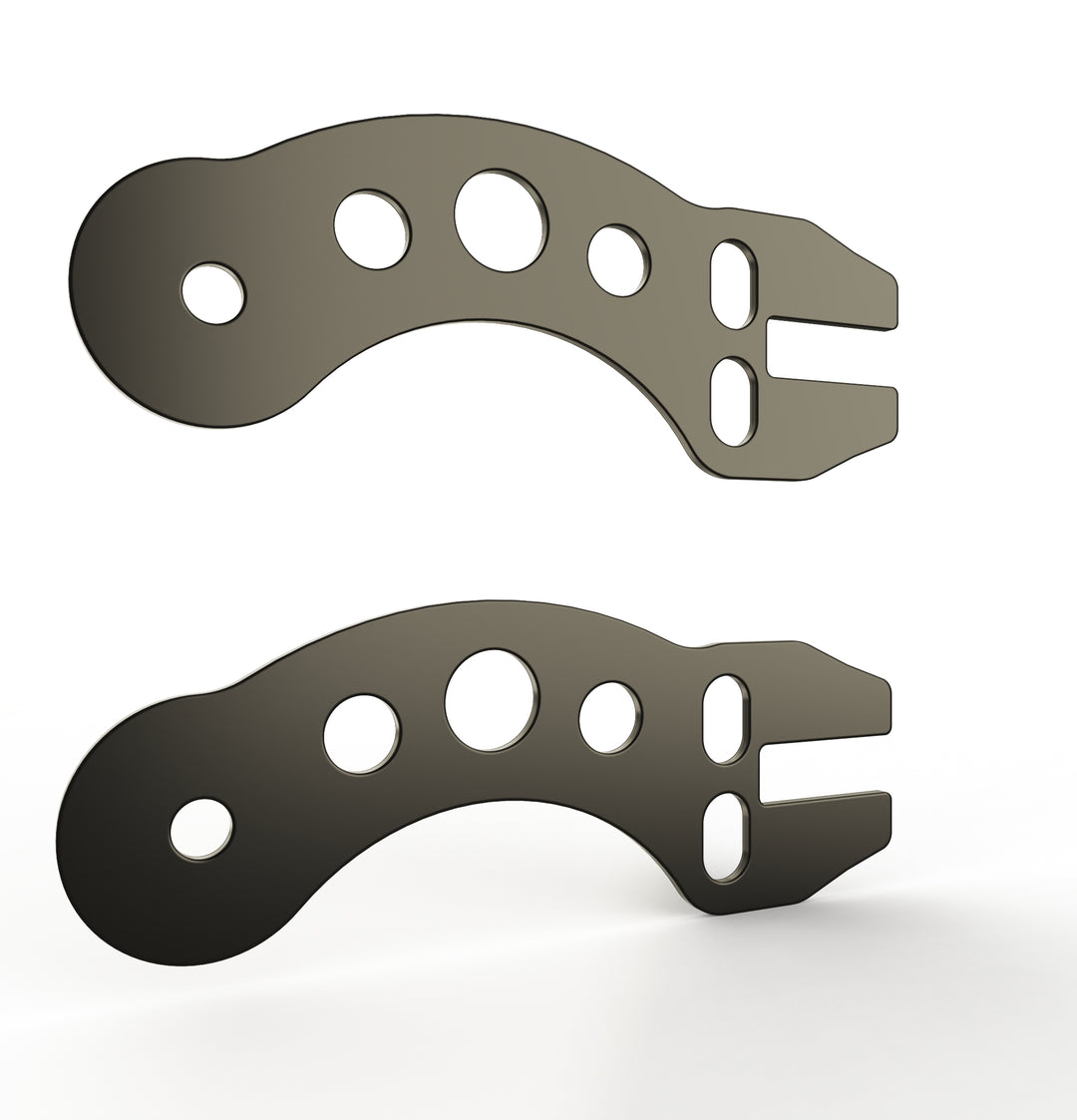 Honda VTX1300 Rear Turn Signal Brackets + (SINGLE) BILLET Turn Signals LED (2PC)