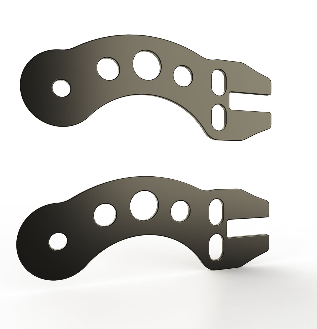 Honda VTX1300 Rear Turn Signal Brackets + (SINGLE) BILLET Turn Signals LED (2PC)