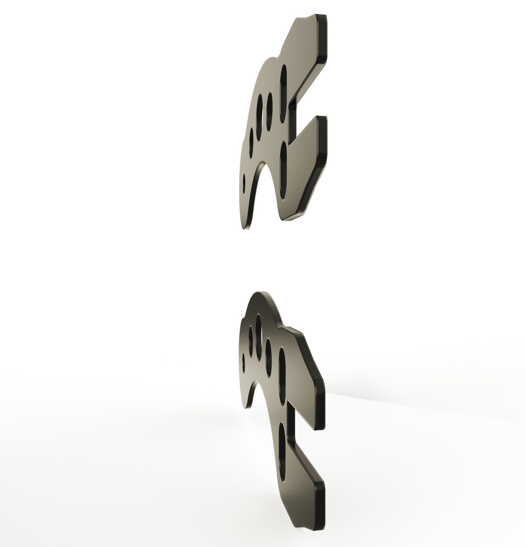 Honda VTX1300 Rear Turn Signal Brackets + (SINGLE) BILLET Turn Signals LED (2PC)