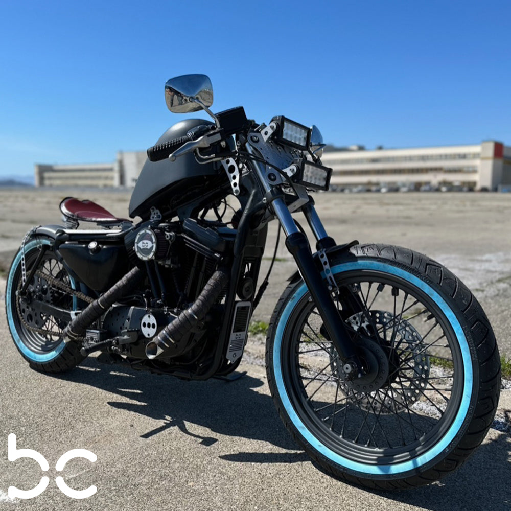 Harley Davidson Sportster 1986-2003 Rear Fender Struts Kit (HOLES ...