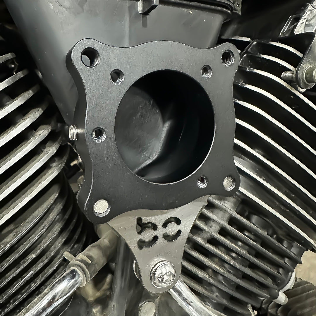 Yamaha V-Star Dragstar XVS650 to Harley Intake air cleaner (Adapter + Air Filter Combo)