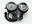 Triumph Bonneville t100 Lay Flat Dash Speedo Tach cluster Mount Bracket (Idiot Lights)